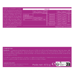 Vital Santé Cognito Mémoire & Concentration 90 capsules