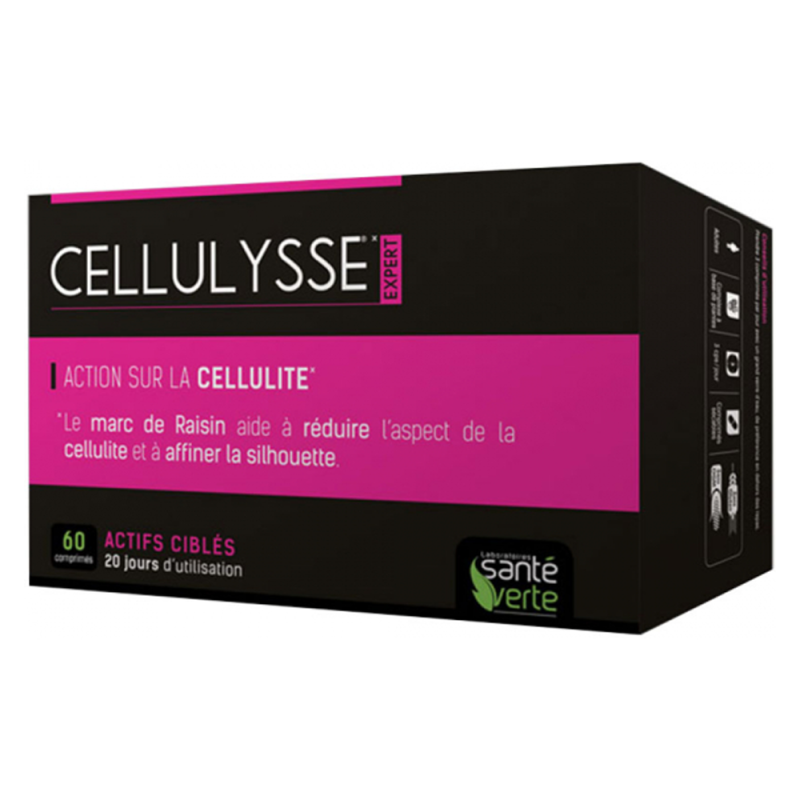 Santé Verte Cellulysse Expert 60 comprimés