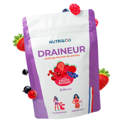 Nutri&Co Draineur Élimination & Ventre Plat fruits rouges
