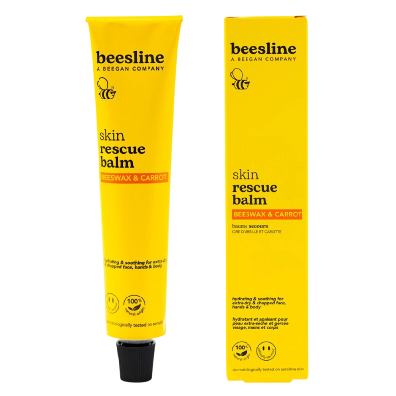 Beesline Baume secours cire d'abeille et carotte 100ml