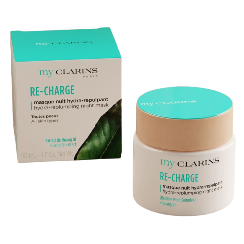 My Clarins Re-Charge masque nuit hydra-repulpant 50ml