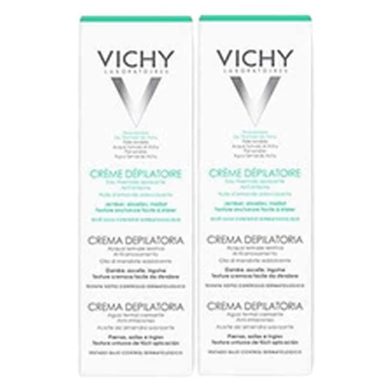 Vichy Crème Dépilatoire dermo-tolérance lot de 2x150ml