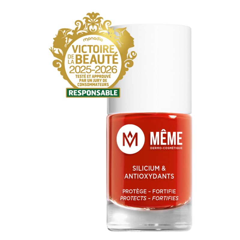 Même Vernis au silicium orange sanguine 10ml