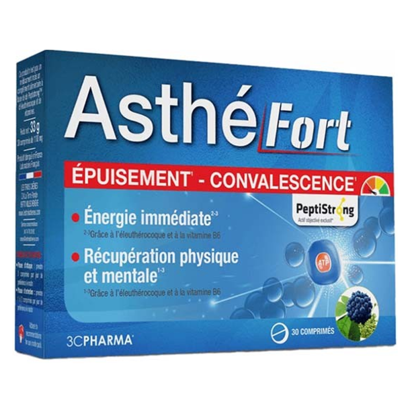 3C Pharma AsthéFort 30 comprimés
