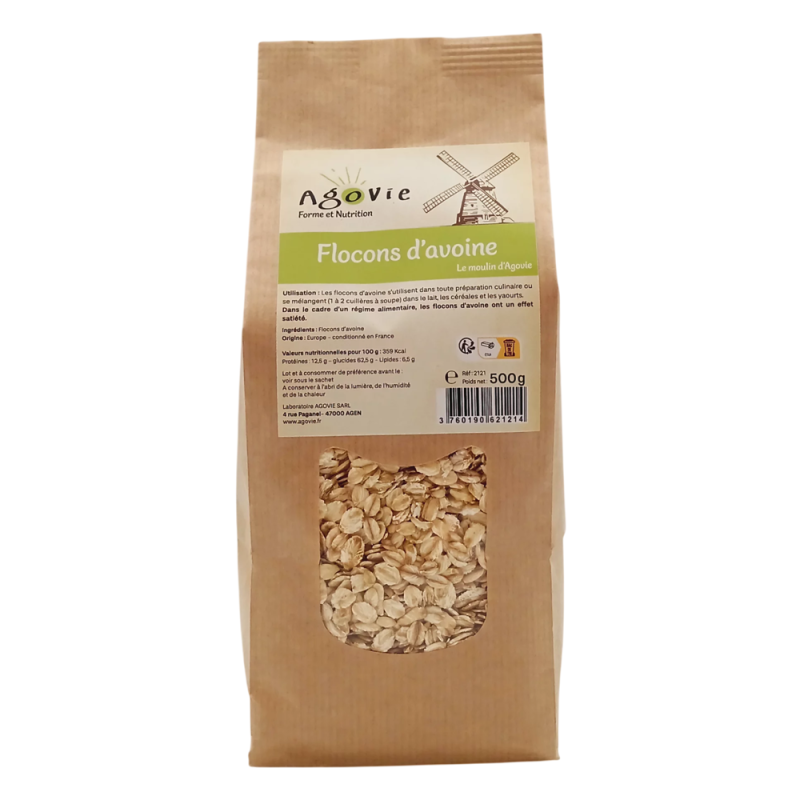 Agovie Flocon d'avoine 500gr