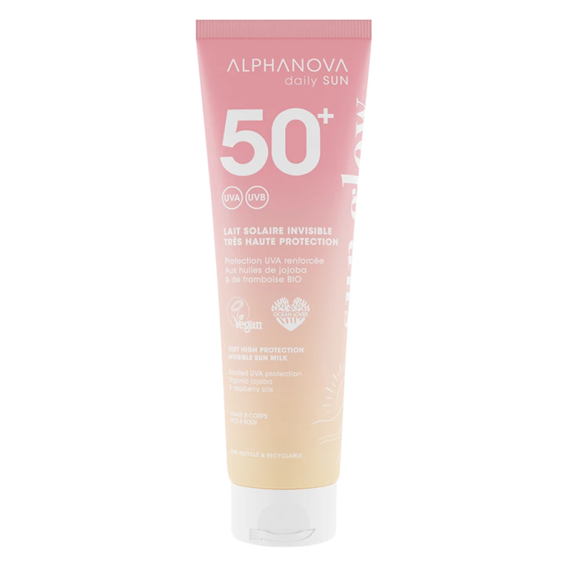 Alphanova Daily Sun Lait solaire invisible SPF50+ 150ml