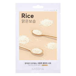 Missha Masque visage en tissu Riz 19gr