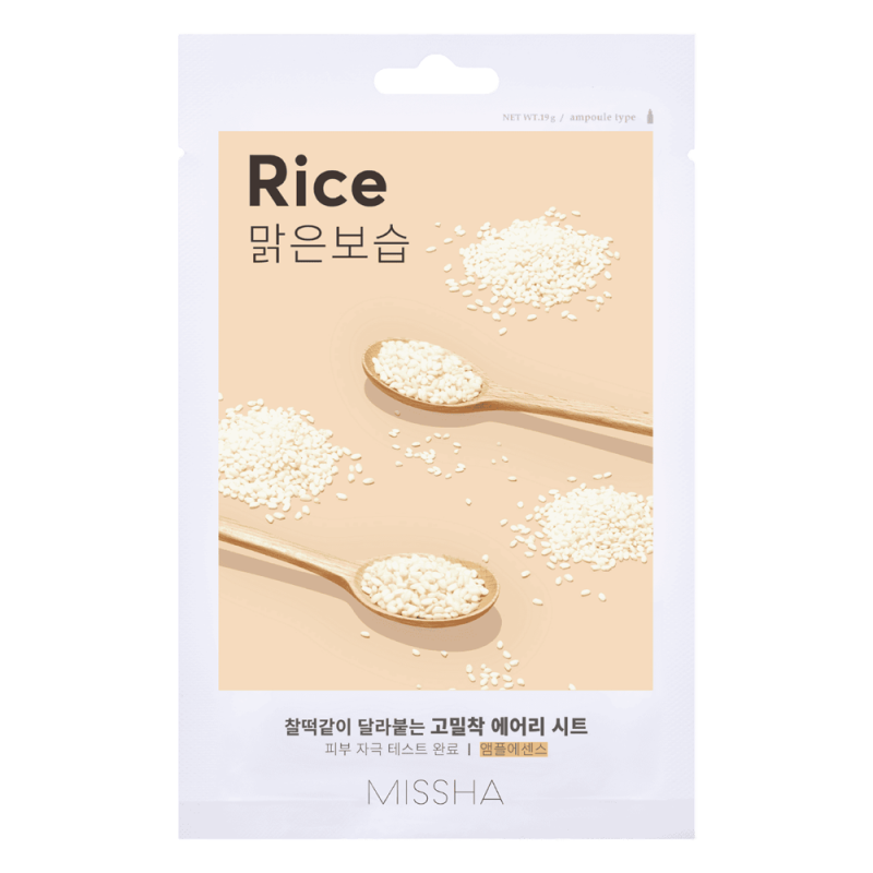 Missha Masque visage en tissu Riz 19gr