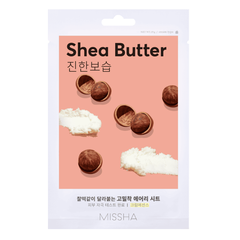 Missha Masque visage en tissu Beurre de karité 19gr