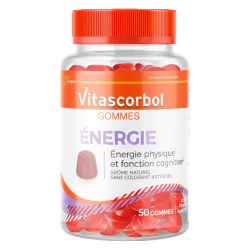 Vitascorbol Énergie 50 gommes