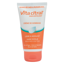 Vita Citral Crème de Gommage mains sèches et rugueuses 75ml