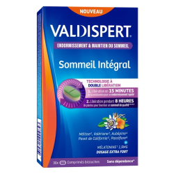 Valdispert Sommeil Intégral 30 comprimés bicouches