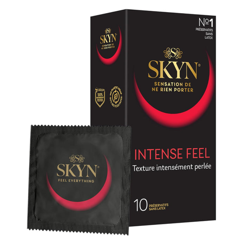Manix Skyn Intense Feel texture intensement perlée 10 préservatifs