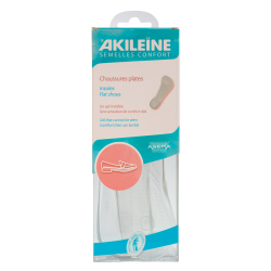 Akileïne Semelles Conforgel chaussures plates