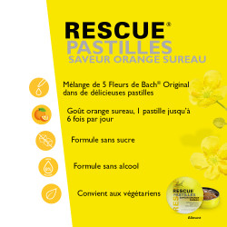 Rescue Pastilles orange sureau 50gr