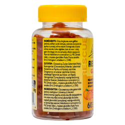 Rescue Gummies goût naturel orange 60 gommes véganes