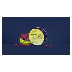 Rescue Nuit Pastilles cassis 50gr