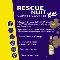 Rescue Kids Nuit Compte-gouttes 10ml