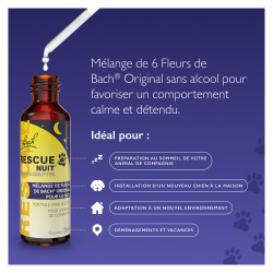 Rescue Nuit Pets compte-gouttes 20ml