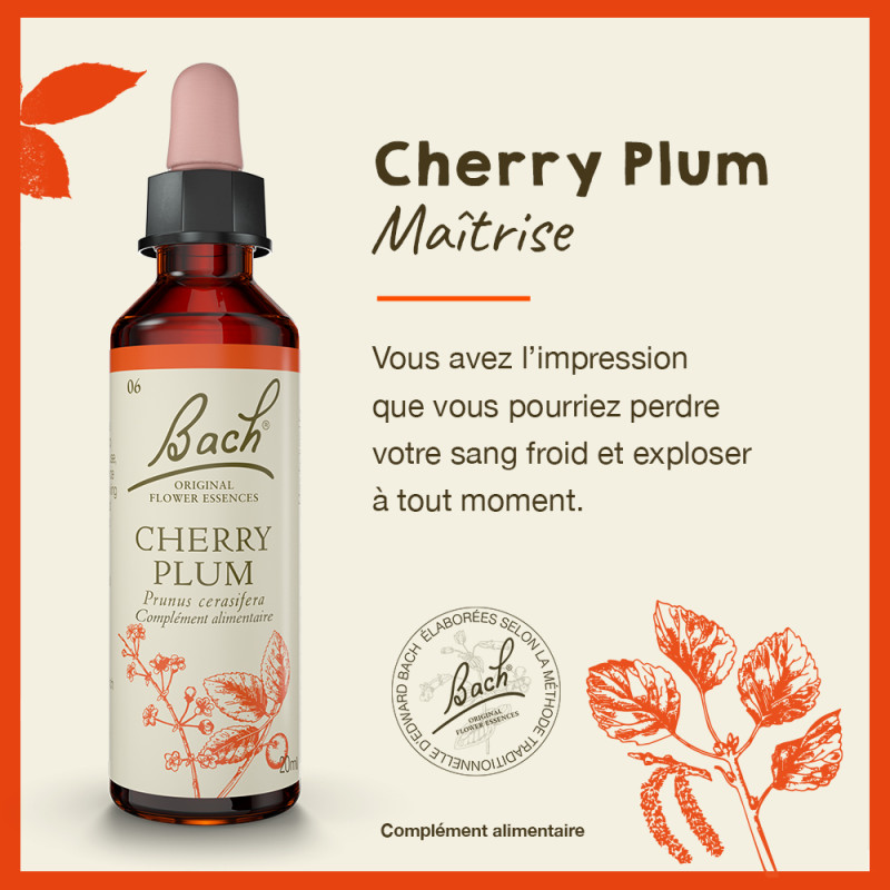Fleurs de Bach Cherry Plum...