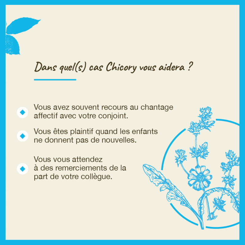 Fleurs de Bach Chicory n°8...