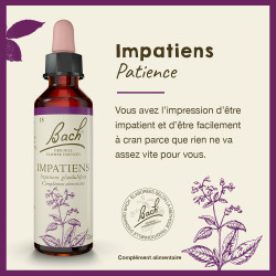 Fleurs de Bach Impatiens n°18 - 20ml