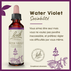 Fleurs de Bach Water Violet n°34 - 20ml