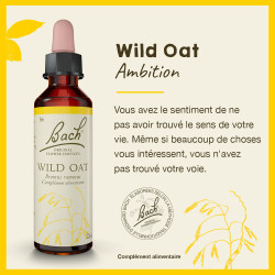Fleurs de Bach Wild Oat n°36 - 20ml
