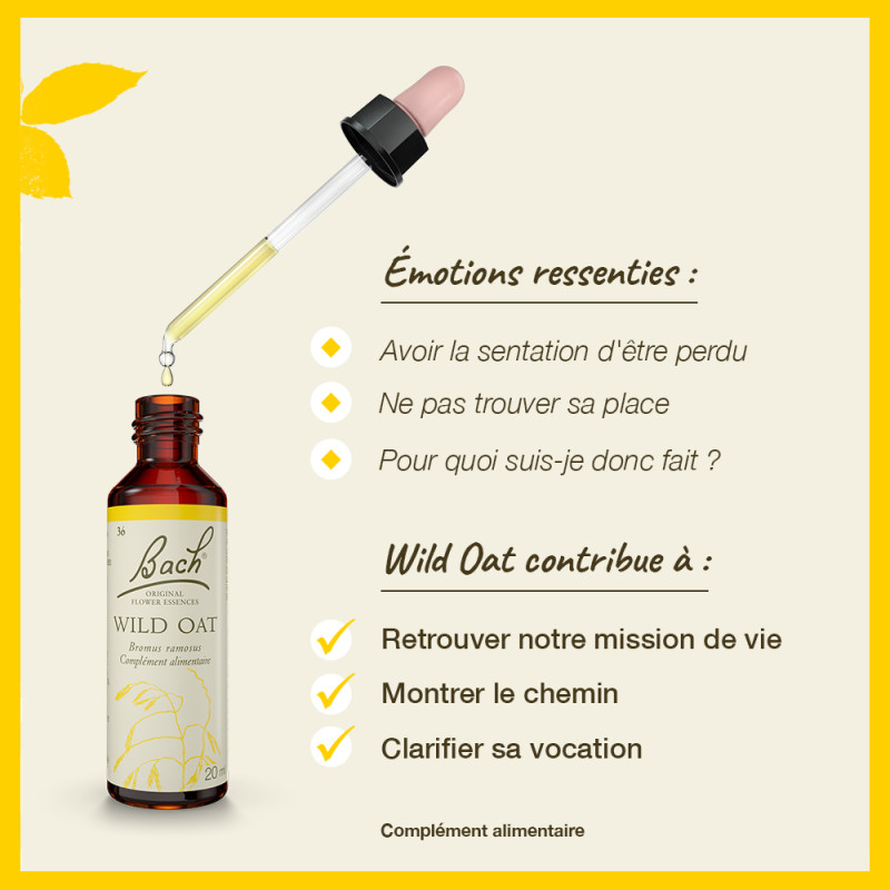 Fleurs de Bach Wild Oat...