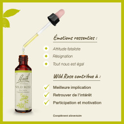 Fleurs de Bach Wild Rose n°37 - 20ml