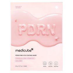Medicube PDRN Pink Vita Coating Sheet Mask 22gr