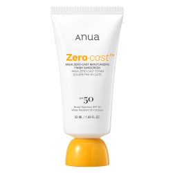 Anua Zero-cast Crème solaire hydratante sans effet masque SPF50 - 50ml