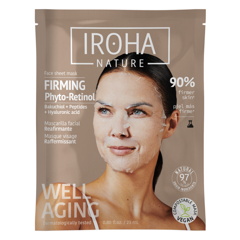 Iroha Nature Masque visage raffermissant au bakuchiol 23ml