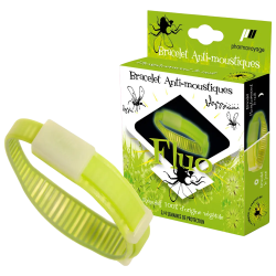 Pharmavoyage Bracelet Anti-moustiques Kaki