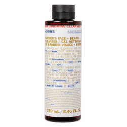 Korres Athenian Grooming Gel Nettoyant Visage + Barbe 250ml