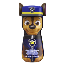 Air-Val Paw Patrol 2en1 Shower Gel douche & Shampooing Chase 400ml