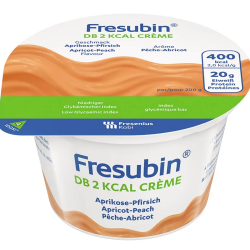 Fresubin DB 2 Kcal Crème Pêche-abricot 4 x 200gr