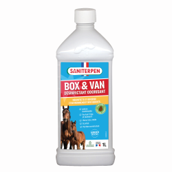 Saniterpen Box et Van Désinfectant Odorisant 1L