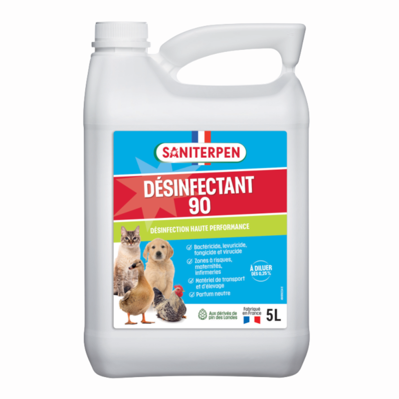Saniterpen Désinfectant 90 - 5L