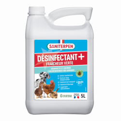 Saniterpen Désinfectant Plus fraîcheur verte 5L