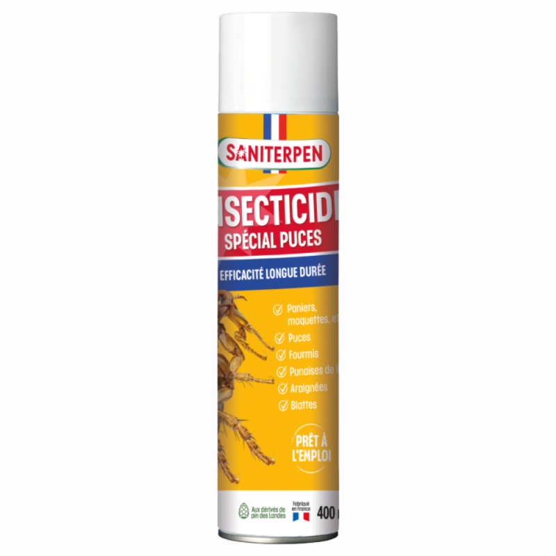 Saniterpen Insecticide Spécial Puces 400ml