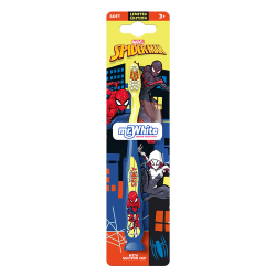 Mr.White Brosse à dents manuelle Spider-Man
