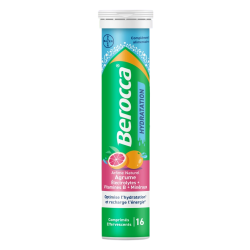 Berocca Hydratation arôme agrume 16 comprimés effervescents