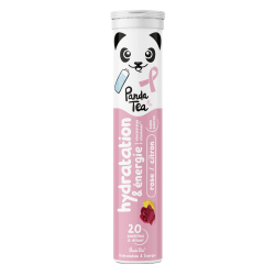 Panda Tea Hydratation & Énergie rose citron 20 pastilles à diluer