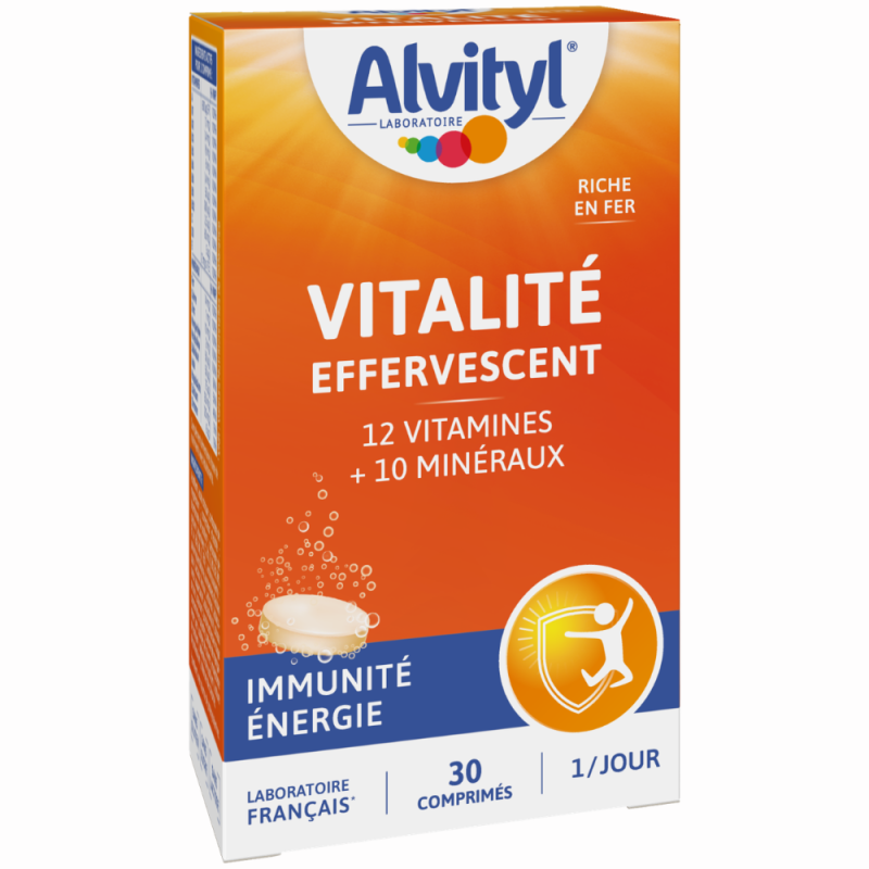 Alvityl vitalité Effervescents 30 comprimés