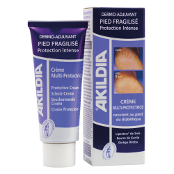 Akileïne Akildia Crème multi-protectrice pied fragilisé 75ml