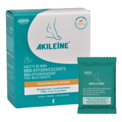 Akileïne Galets de bain déo-effervescents 6 galets de 12gr