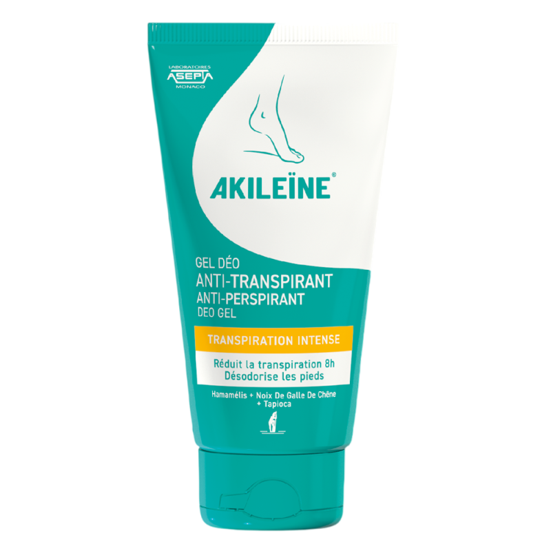 Akileïne Gel Déo anti-transpirant 75ml