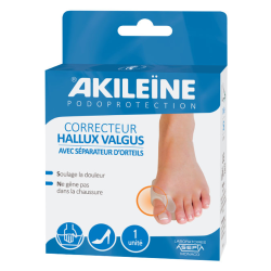Akileïne Podoprotection Correcteur Hallux Valgus séparateur