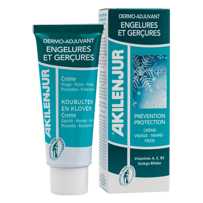 Akileïne Akilenjur Engelures et Gerçures Crème visage mains pieds 75ml